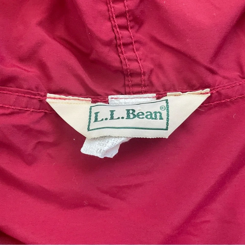 Mens Vintage LL Bean Pull-Over Windbreaker 1/4 zip Size large Southwestern - Picture 4 of 8